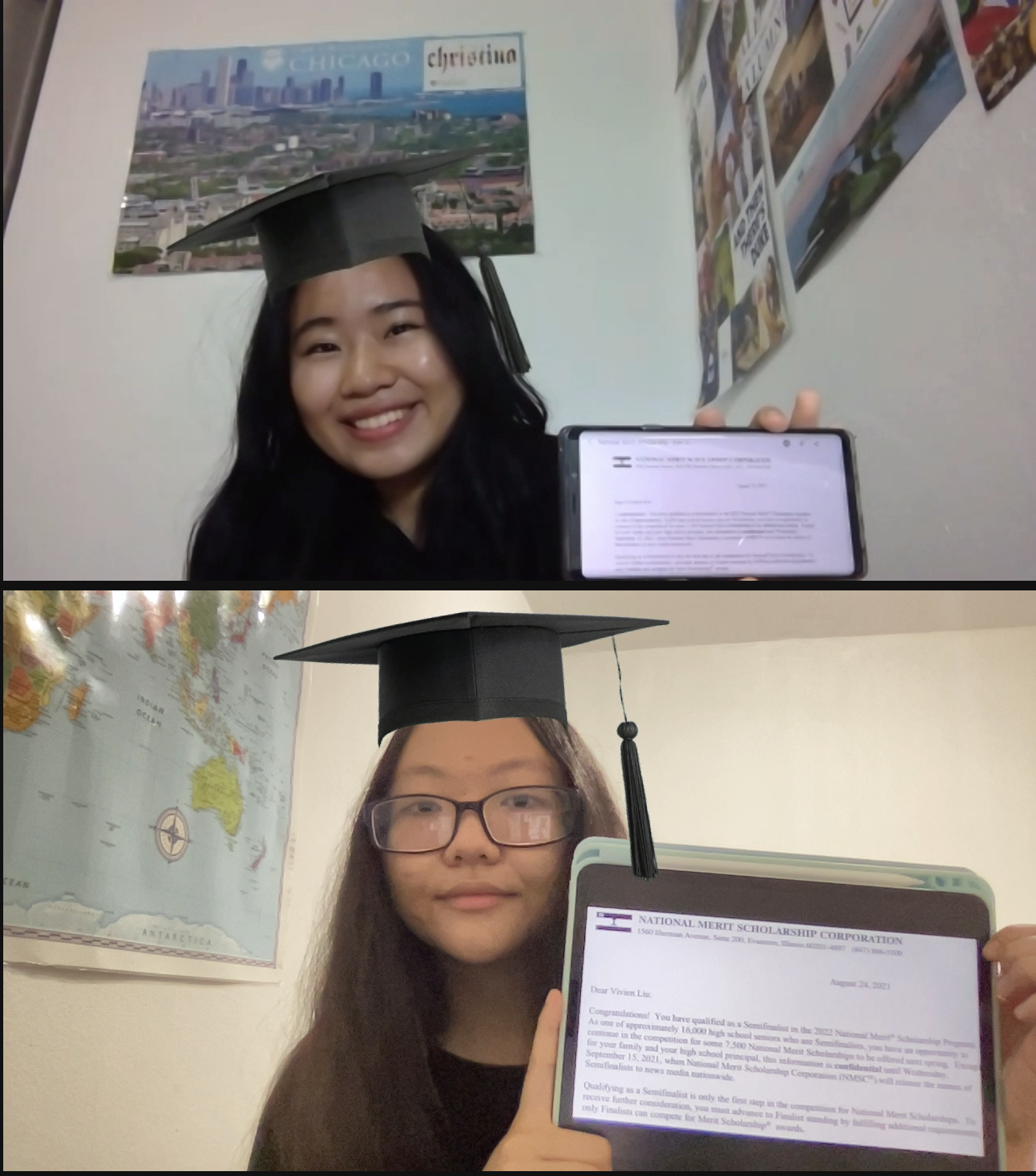 Christina Kim and Vivien Liu